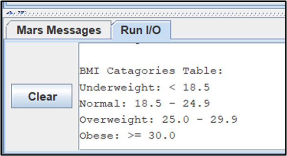 Body Mass Index in assembly language with MIPS